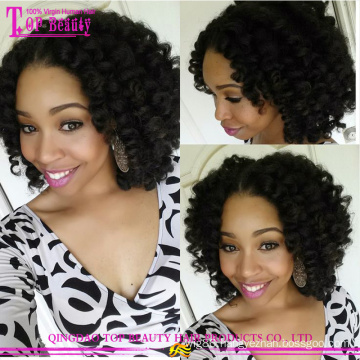 Glueless Silk Top Full Lace Wig With Baby Hair For Black Women Hair Curl Wigs Wholesale Cheap Lace Wig